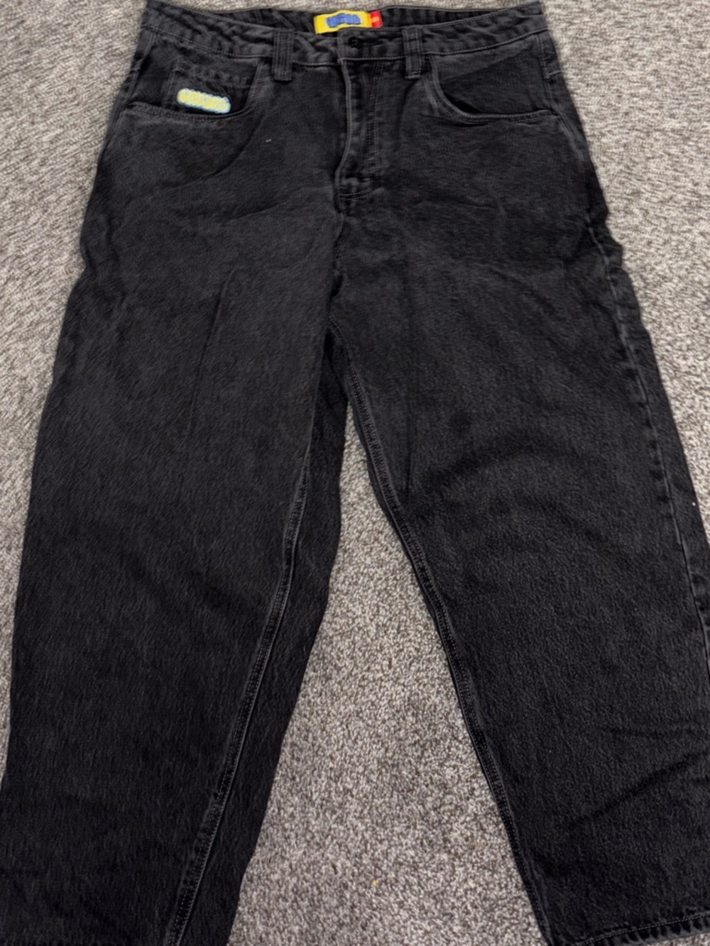 Empyre Black Relaxed Fit Men's Jeans